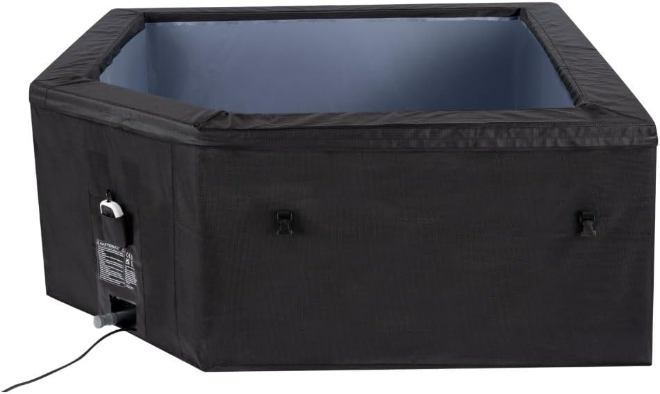 buy SCS EZLIFE hot tub,best portable hot tub for car,should I buy an eco foam hot tub,SCS hot tub pros cons,eco foam hot tub worth buying,best outdoor spa for small vehicles unboxing and complete package contents