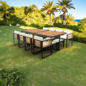 Image 1 of buy SOFTSEA 18-piece outdoor dining set