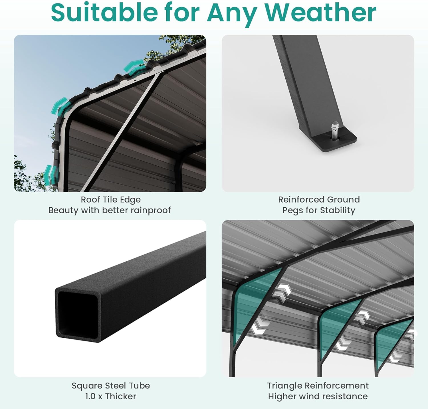 buy SUNBURY 20x20 carport,SUNBURY carport wind snow resistant,20x20 steel carport pros cons,best carport for SUV RV,SUNBURY metal canopy worth buying,should I buy a steel carport performance testing and real-world results