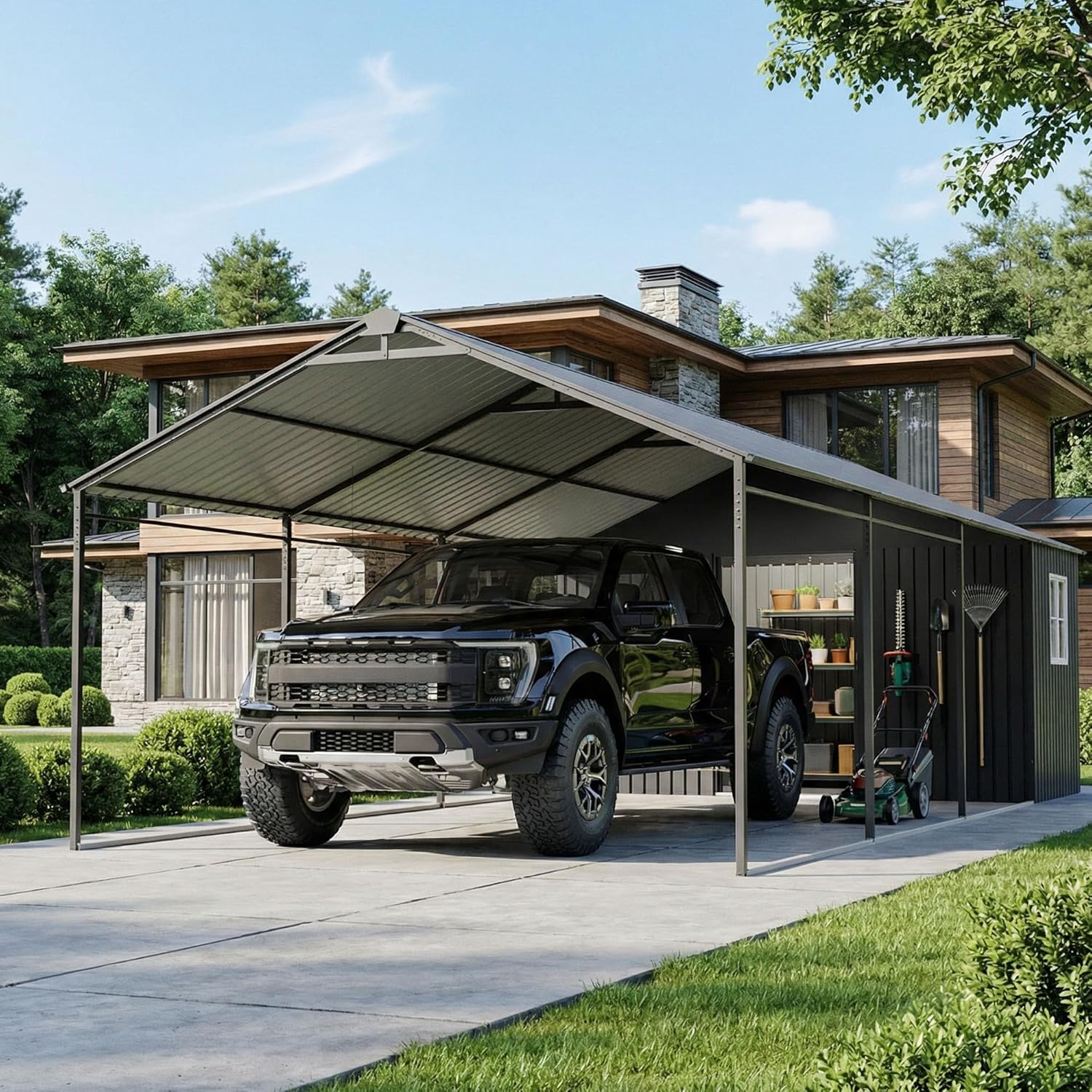 Image 1 of buy SUNBURY metal carport