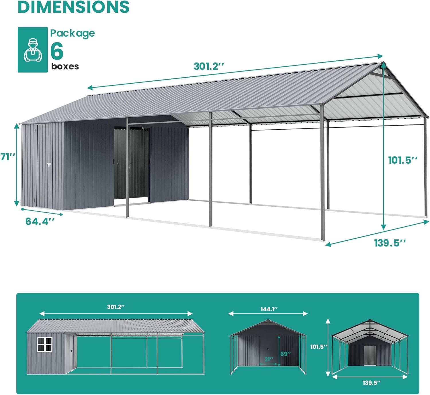 buy SUNBURY metal carport,SUNBURY metal carport pros cons,best carport with storage shed for vehicles,SUNBURY carport vs other brands,heavy duty metal carport worth buying,should I buy a metal carport with storage shed unboxing and complete package contents