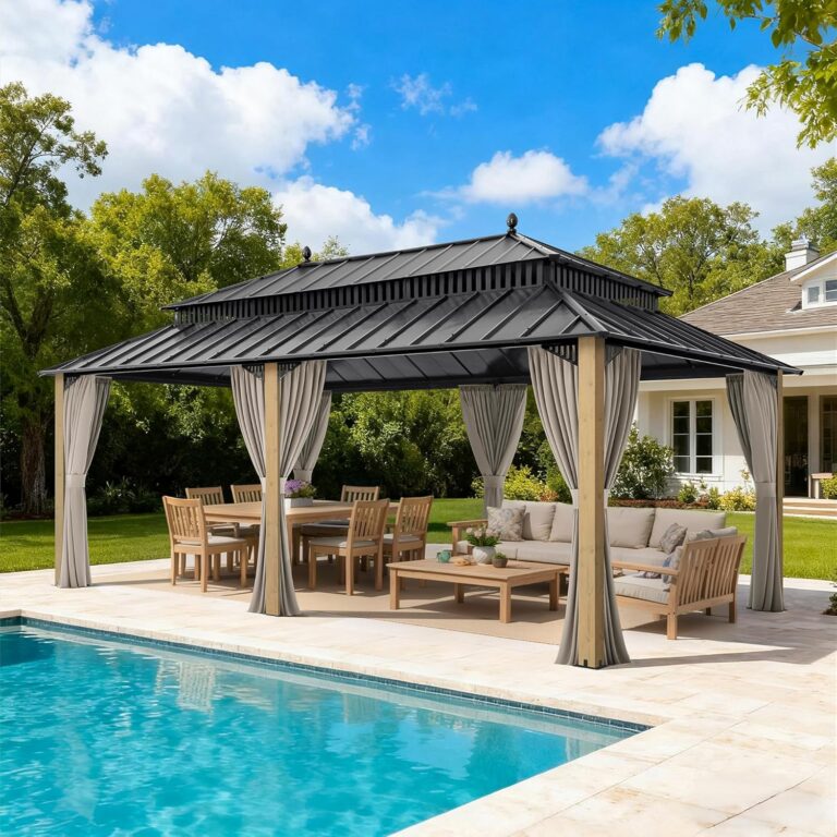 Image 1 of buy SUNJOY Kingston 20x12 gazebo