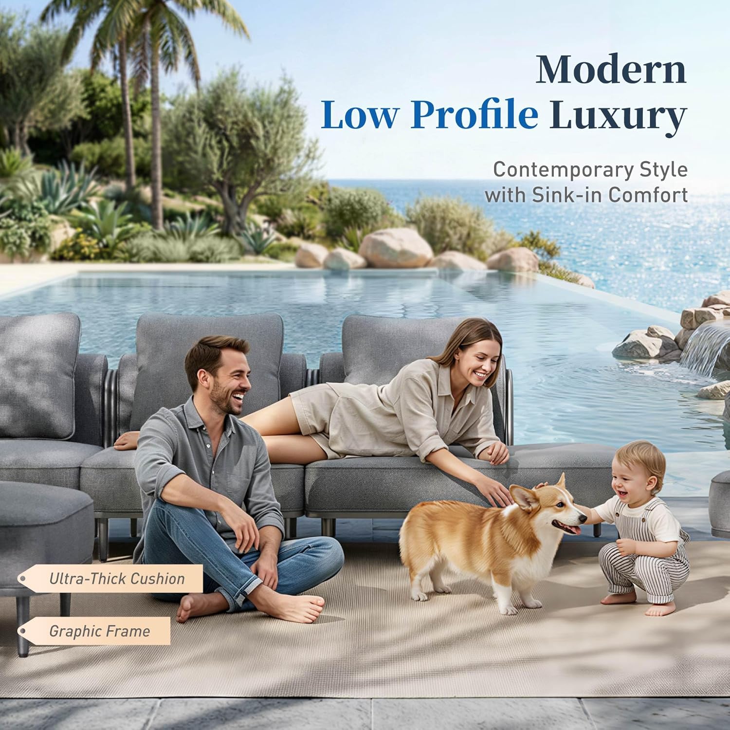 buy SUNSHINE VALLEY metal patio furniture set,SUNSHINE VALLEY modular outdoor furniture pros cons,best metal patio furniture for heavy use,SUNSHINE VALLEY vs other outdoor conversation sets,should I buy SUNSHINE VALLEY patio set,waterproof outdoor furniture for cars unboxing and complete package contents