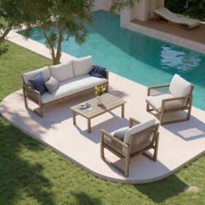 Image 1 of buy SUNSITT acacia wood patio set