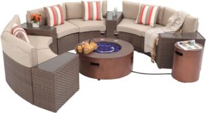 Image 1 of buy SUNSITT patio furniture set with fire pit