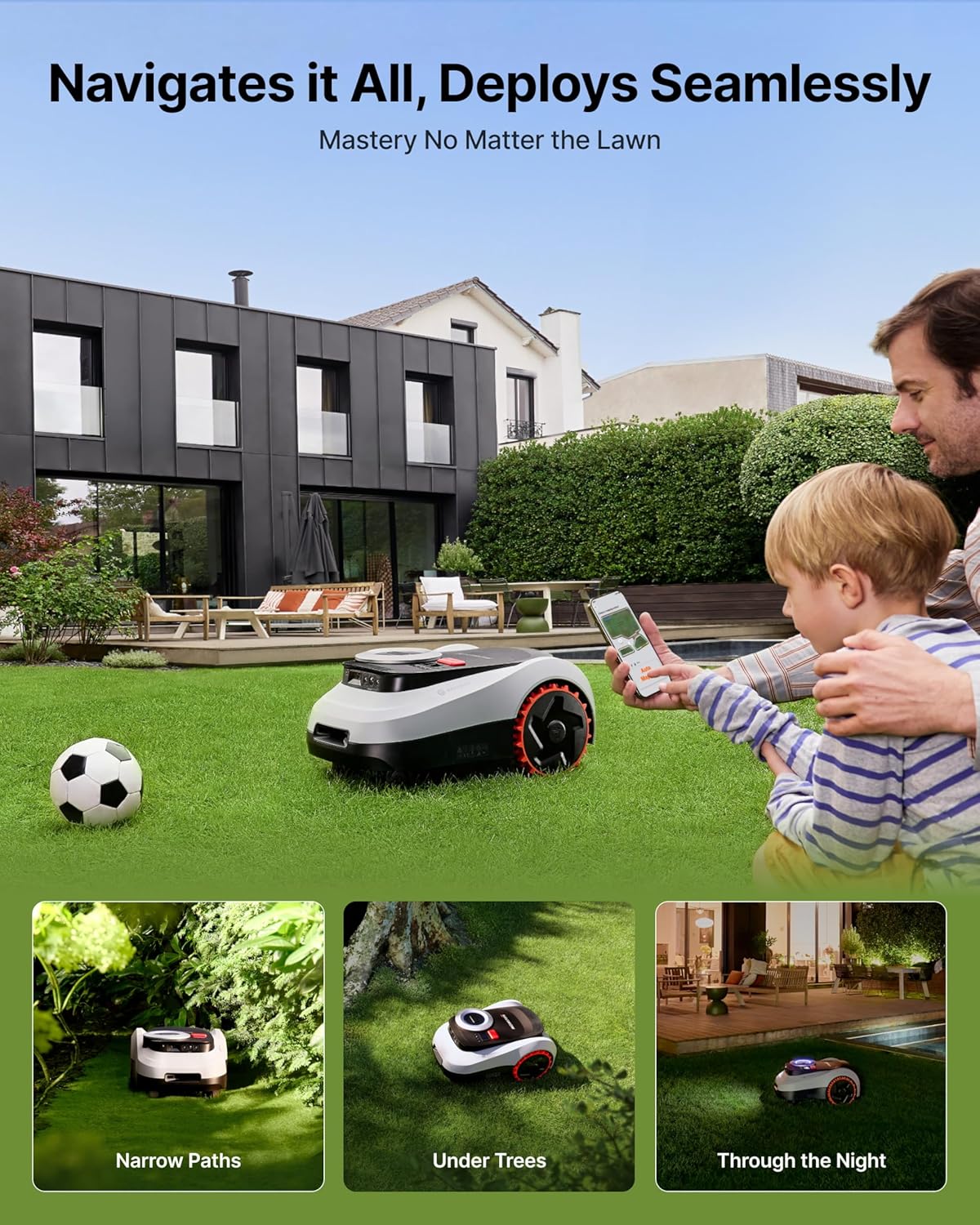 buy Segway Navimow i215 LiDAR robot mower,best wire free robot lawn mower for slopes,Segway Navimow i215 pros and cons,Navimow vs Husqvarna robot mower,should I buy Segway Navimow i215,Segway Navimow i215 worth buying for car performance testing and real-world results
