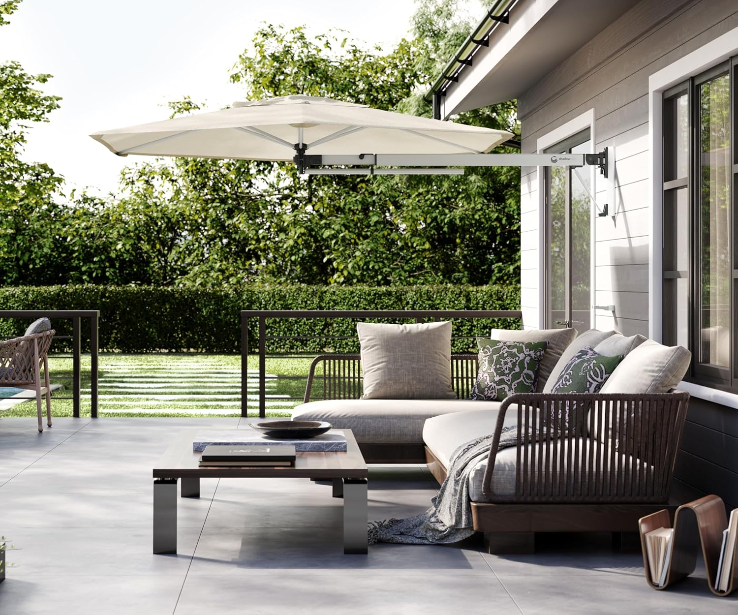 buy ShadowSpec Retreat Umbrella,ShadowSpec Retreat Umbrella pros cons,wall mount umbrella for balcony,best space-saving patio umbrella,ShadowSpec vs other wall umbrellas,ShadowSpec Retreat worth buying performance testing and real-world results