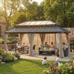 Image 1 of buy Sunjoy Kingston gazebo