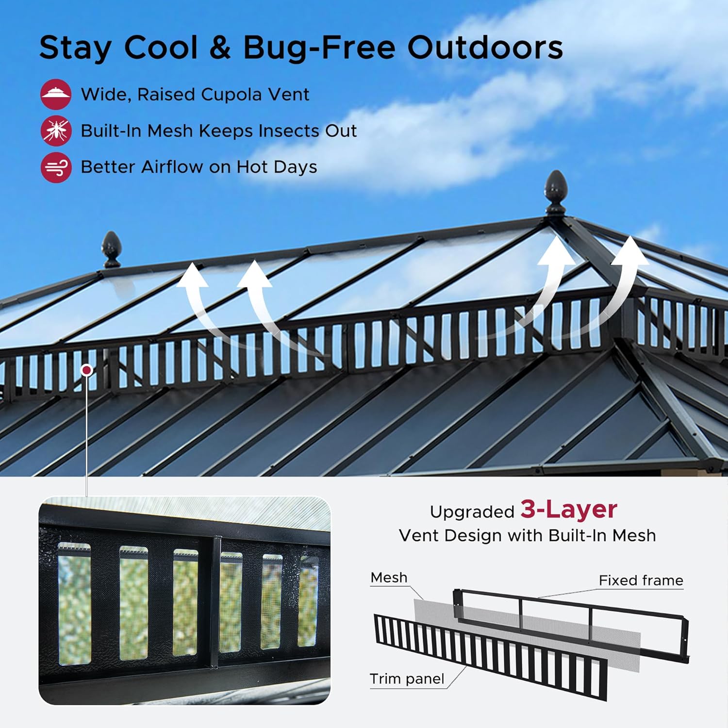 buy Sunjoy Kingston gazebo,should I buy Sunjoy Kingston gazebo,Sunjoy Kingston gazebo vs other brands,Sunjoy Kingston gazebo pros cons,Sunjoy Kingston gazebo worth buying,best hardtop gazebo for patio unboxing and complete package contents