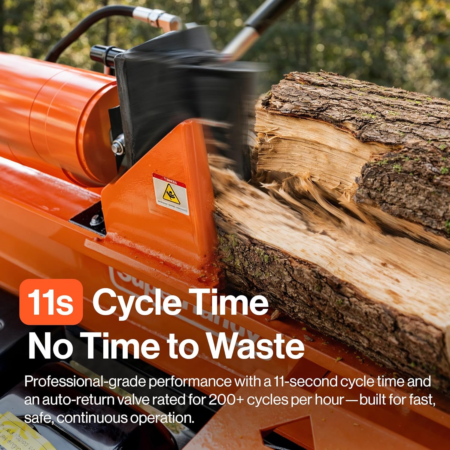 buy Superhandy 27 ton log splitter,Superhandy 27 ton log splitter pros cons,is Superhandy 27 ton log splitter worth buying,best gas log splitter for firewood,Superhandy log splitter vs alternatives,vertical log splitter for heavy logs performance testing and real-world results
