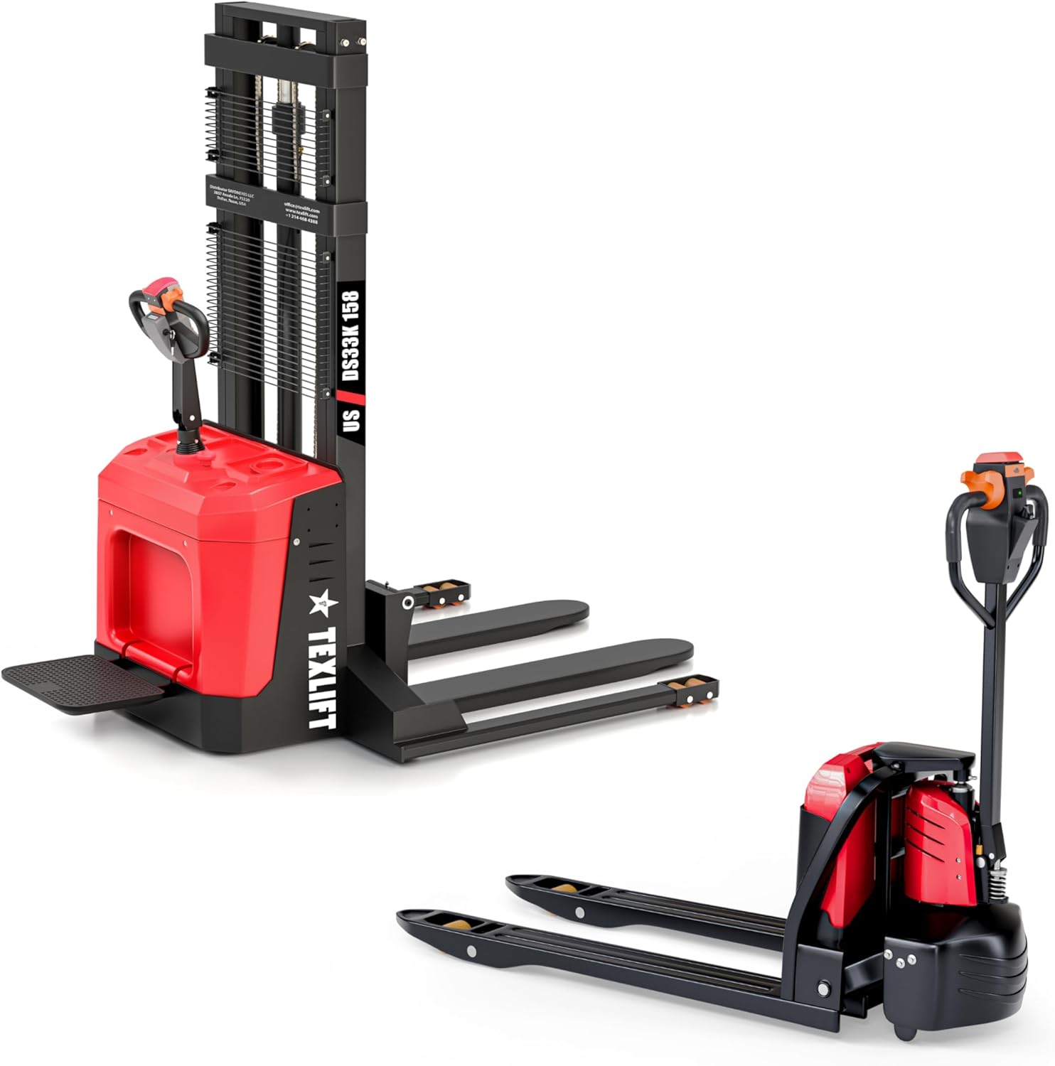 Image 1 of buy Texlift electric pallet stacker combo
