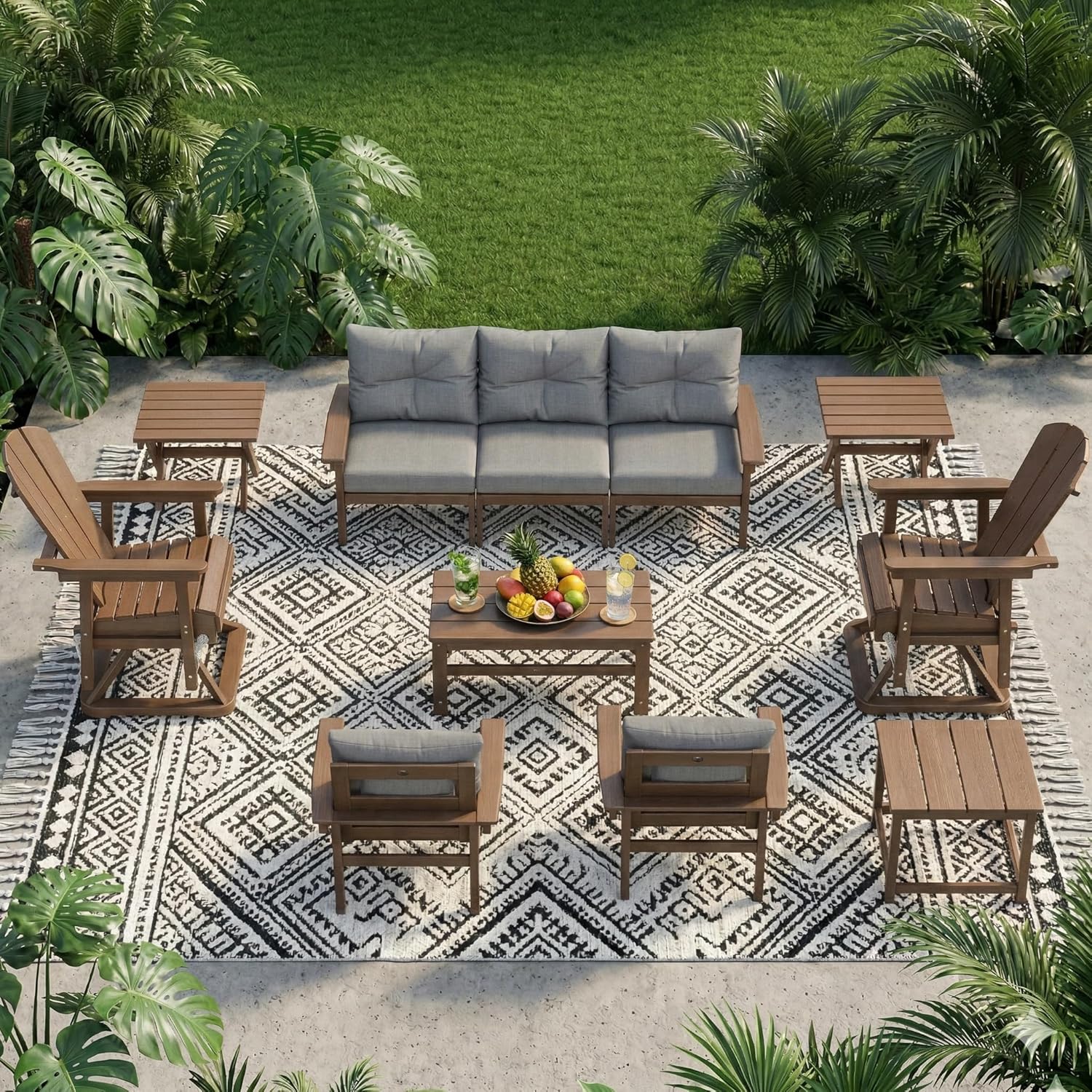 Image 1 of buy Tobeos HDPE patio furniture set