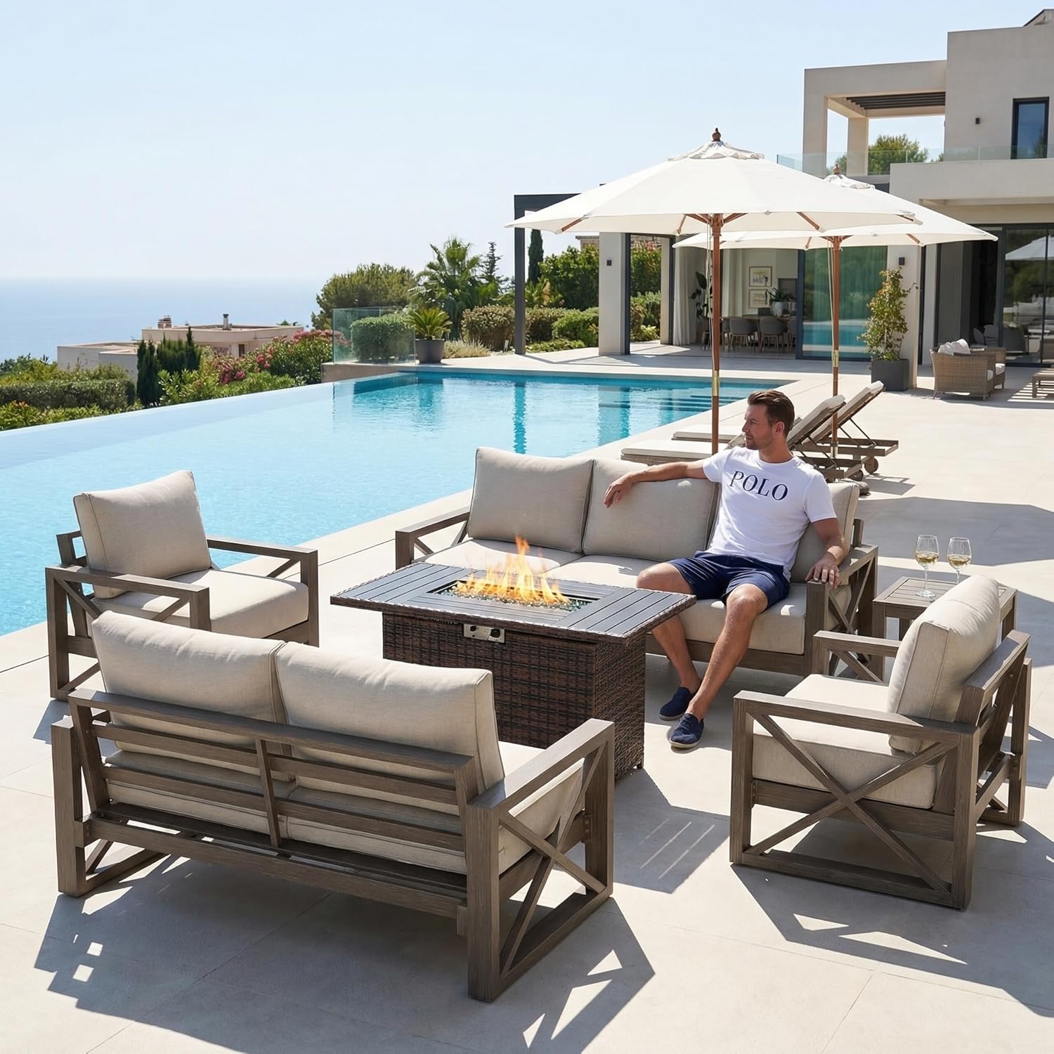 Step-by-step guide for buy UDPATIO aluminum patio furniture set,UDPATIO aluminum patio set pros cons,best aluminum patio furniture with fire pit,UDPATIO outdoor furniture worth buying,should I buy UDPATIO patio set,faux wood grain aluminum furniture for car - complete tutorial