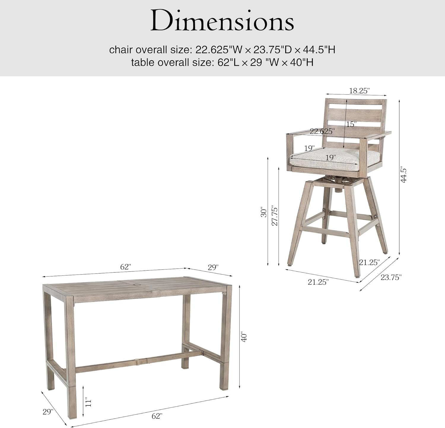 buy Ulax furniture aluminum patio bar stools,best outdoor bar height stools for patio,Ulax furniture bar stools pros and cons,should I buy Ulax aluminum bar stools,aluminum patio bar stools vs steel,Ulax bar stools worth buying for car unboxing and complete package contents