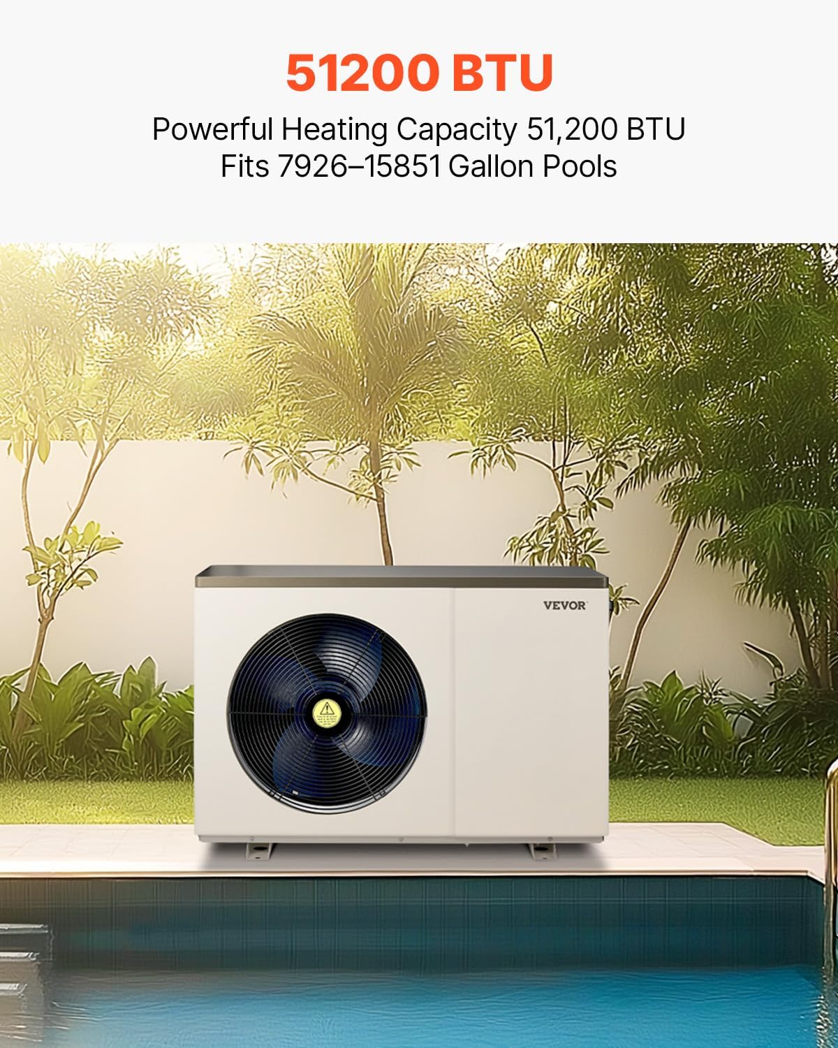 buy VEVOR pool heat pump,best pool heat pump for large pools,VEVOR heat pump pros cons,pool heat pump quiet operation,above ground pool heater energy efficient,should I buy VEVOR heat pump unboxing and complete package contents