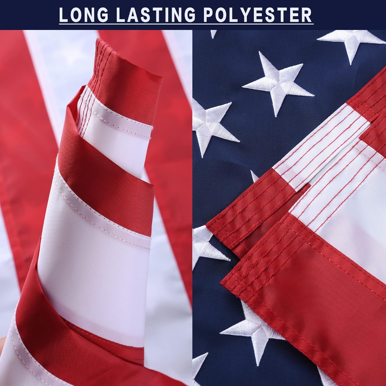 buy VICDRIA American flag 30x60,best heavy duty outdoor US flag,VICDRIA flag 30x60 pros cons,210D Oxford flag vs polyester flag,should I buy a 30x60 American flag,durable American flag for harsh weather performance testing and real-world results