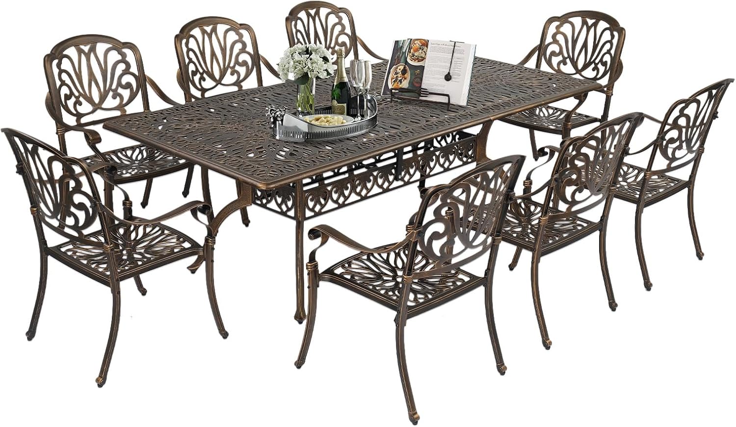 Image 1 of buy VINGLI 9-piece patio dining set