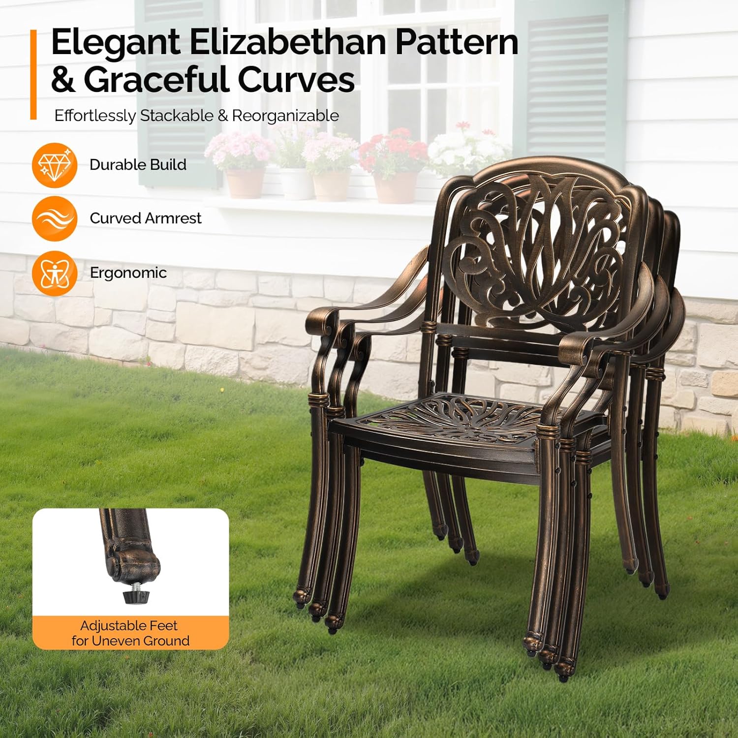 buy VINGLI 9-piece patio dining set,VINGLI cast aluminum dining set pros cons,best 9-piece outdoor dining set for garden,VINGLI rectangular table with umbrella hole,should I buy VINGLI patio dining set,stackable outdoor chairs set worth buying performance testing and real-world results