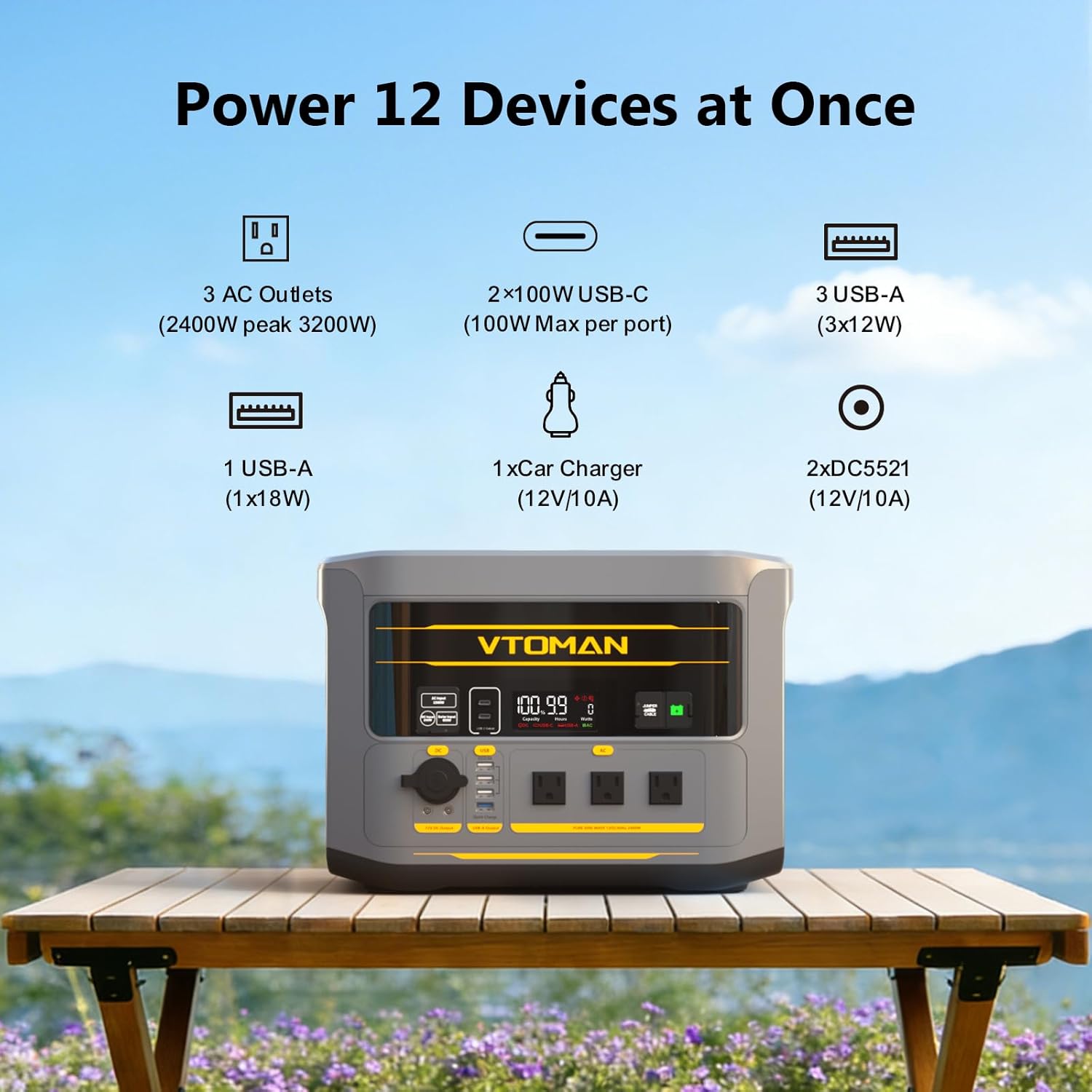 buy VTOMAN FlashSpeed 2400 power station,VTOMAN FlashSpeed 2400 pros cons,best portable power station for camping,VTOMAN FlashSpeed 2400 vs alternatives,should I buy VTOMAN FlashSpeed 2400,best solar generator for home backup performance testing and real-world results