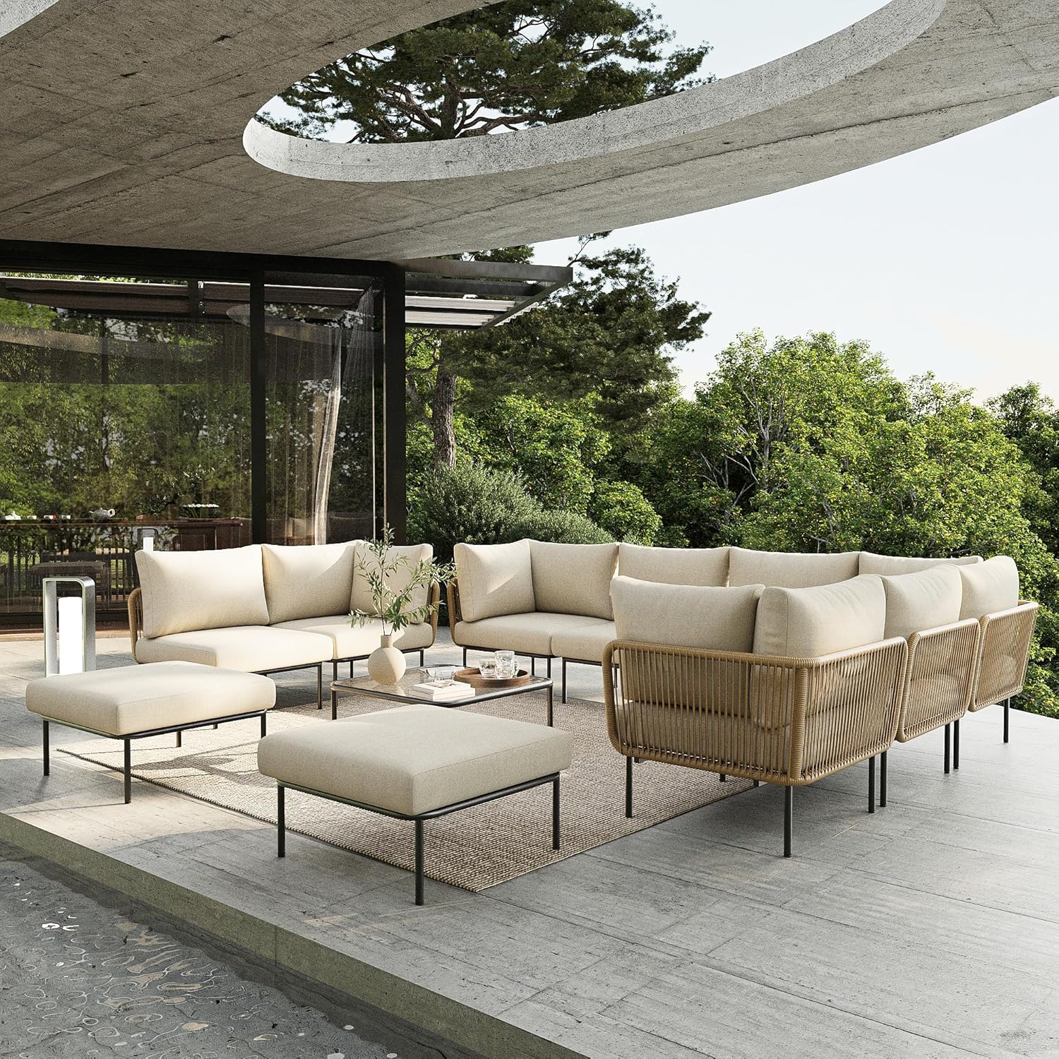 Image 1 of buy Vakollia outdoor patio sofa set