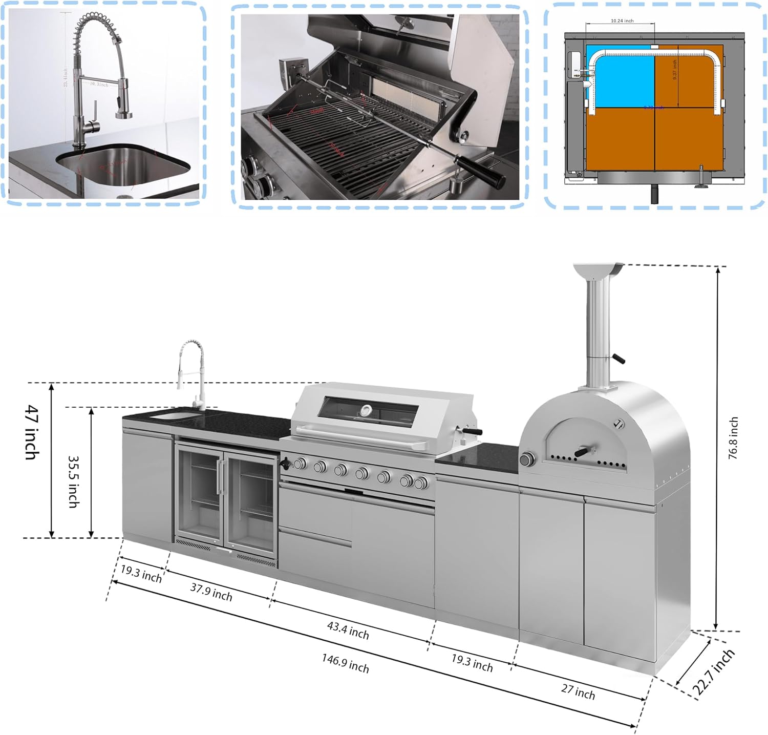 buy Vaztrlus outdoor kitchen island,Vaztrlus outdoor kitchen worth buying,outdoor kitchen island pros cons,best outdoor kitchen for backyard,Vaztrlus vs other outdoor kitchens,should I buy an outdoor kitchen island unboxing and complete package contents