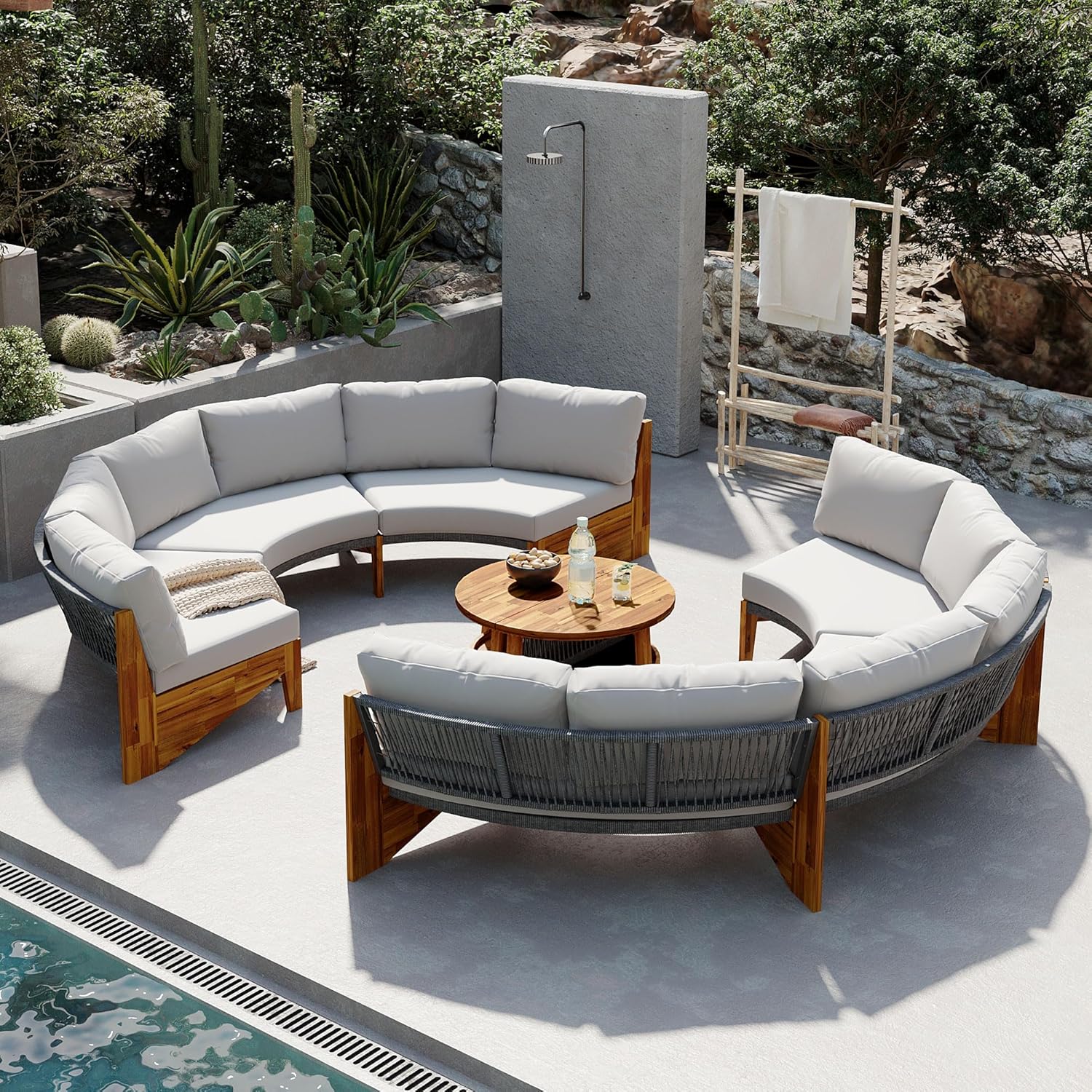 Image 1 of buy VilroCaz outdoor patio sofa set