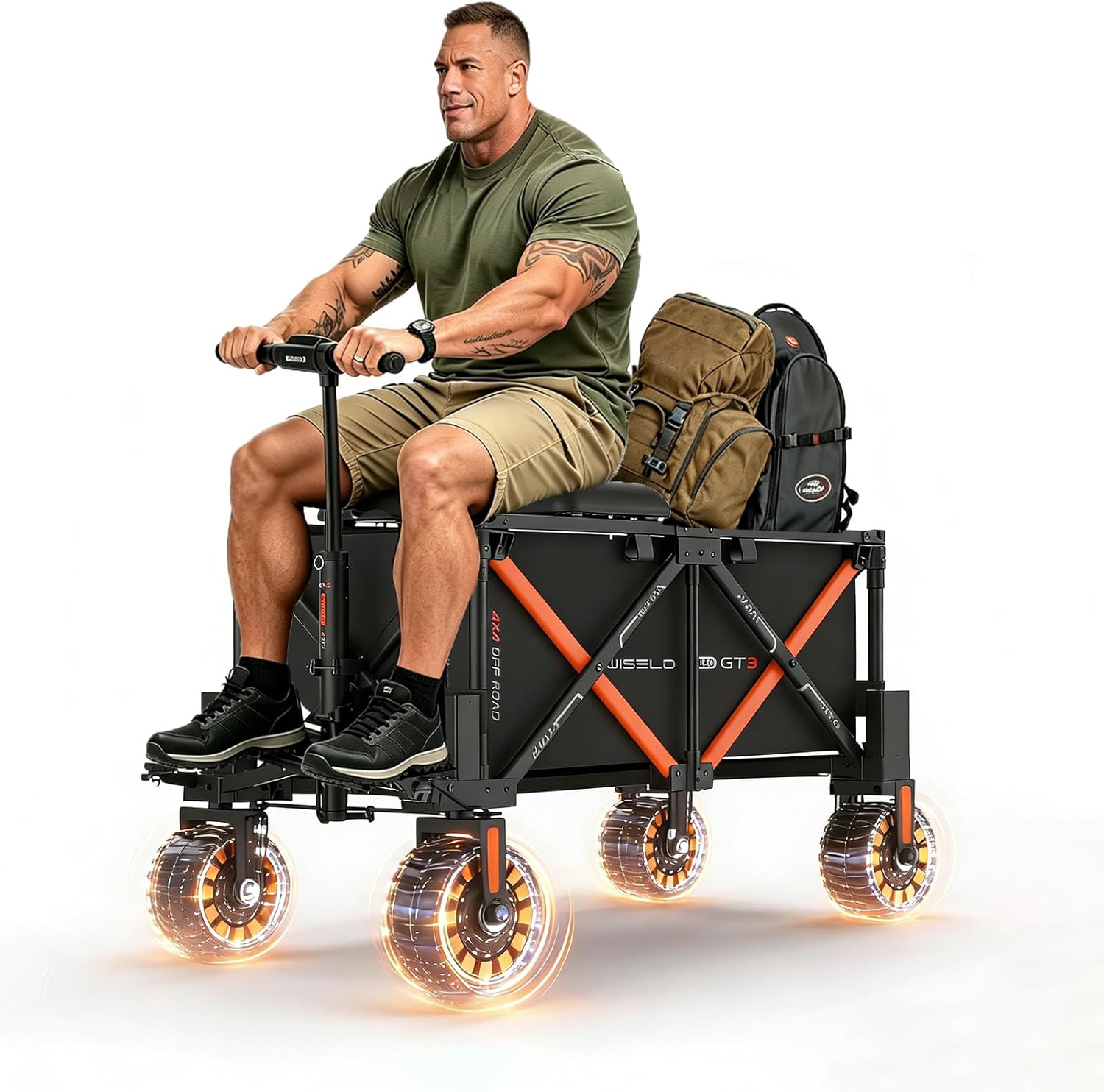 Image 1 of buy WISELD GT3 4WD off-road electric wagon