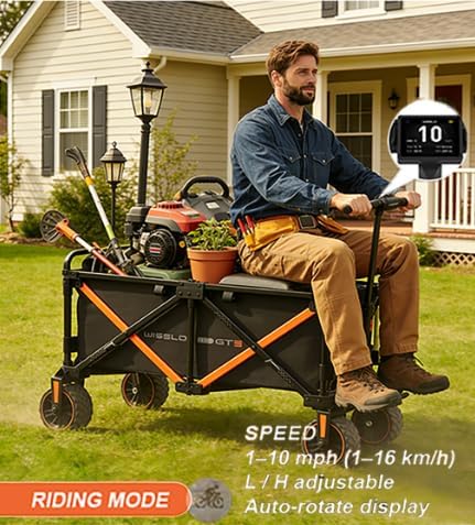 Step-by-step guide for buy WISELD GT3 4WD off-road electric wagon,WISELD GT3 vs alternatives,best heavy duty utility cart for camping,WISELD GT3 pros cons,should I buy WISELD GT3 electric wagon,WISELD GT3 worth buying for garden - complete tutorial