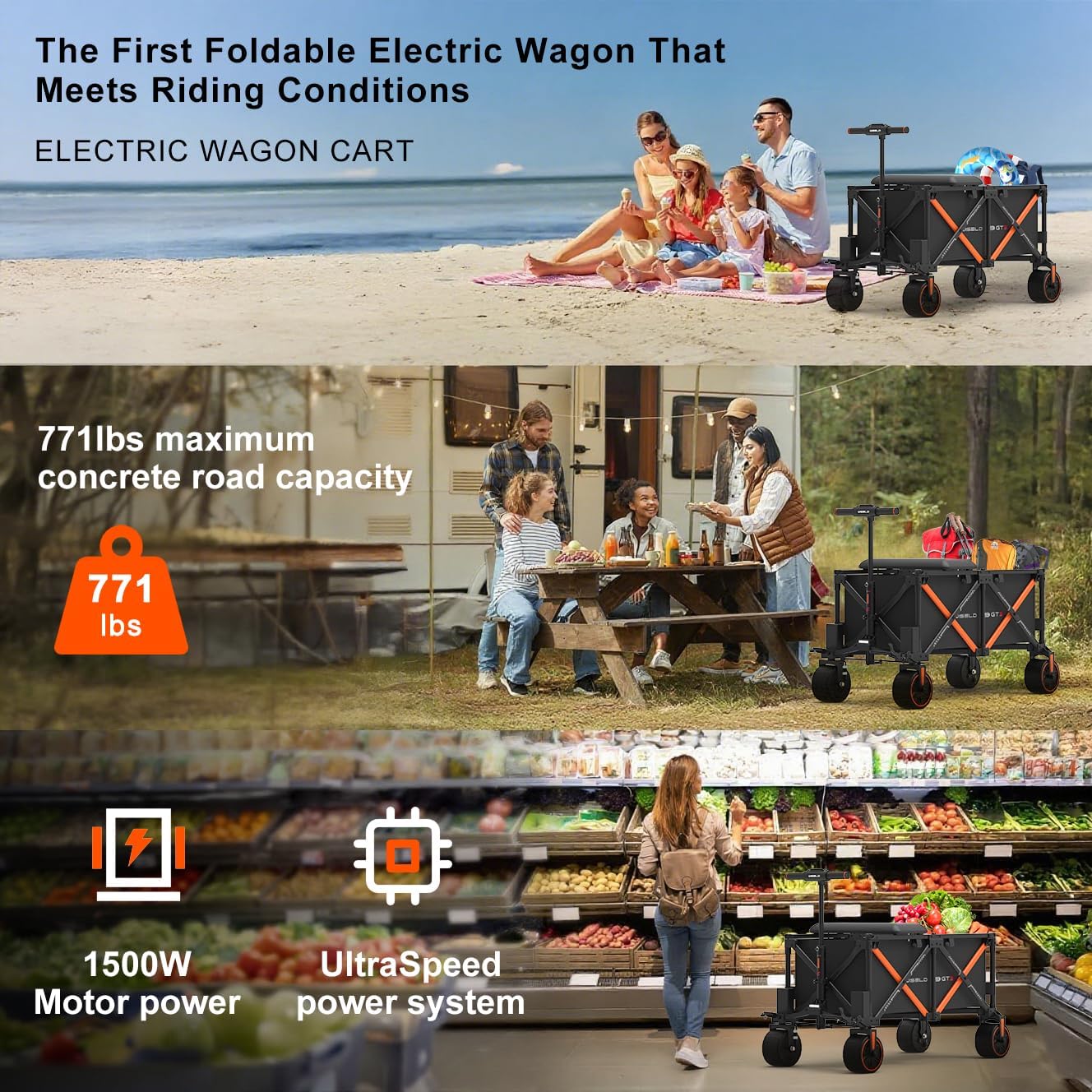 buy Wiseld GT3 electric wagon,Wiseld GT3 pros cons,best electric wagon for camping,Wiseld GT3 vs other electric wagons,should I buy Wiseld GT3,Wiseld GT3 worth buying unboxing and complete package contents