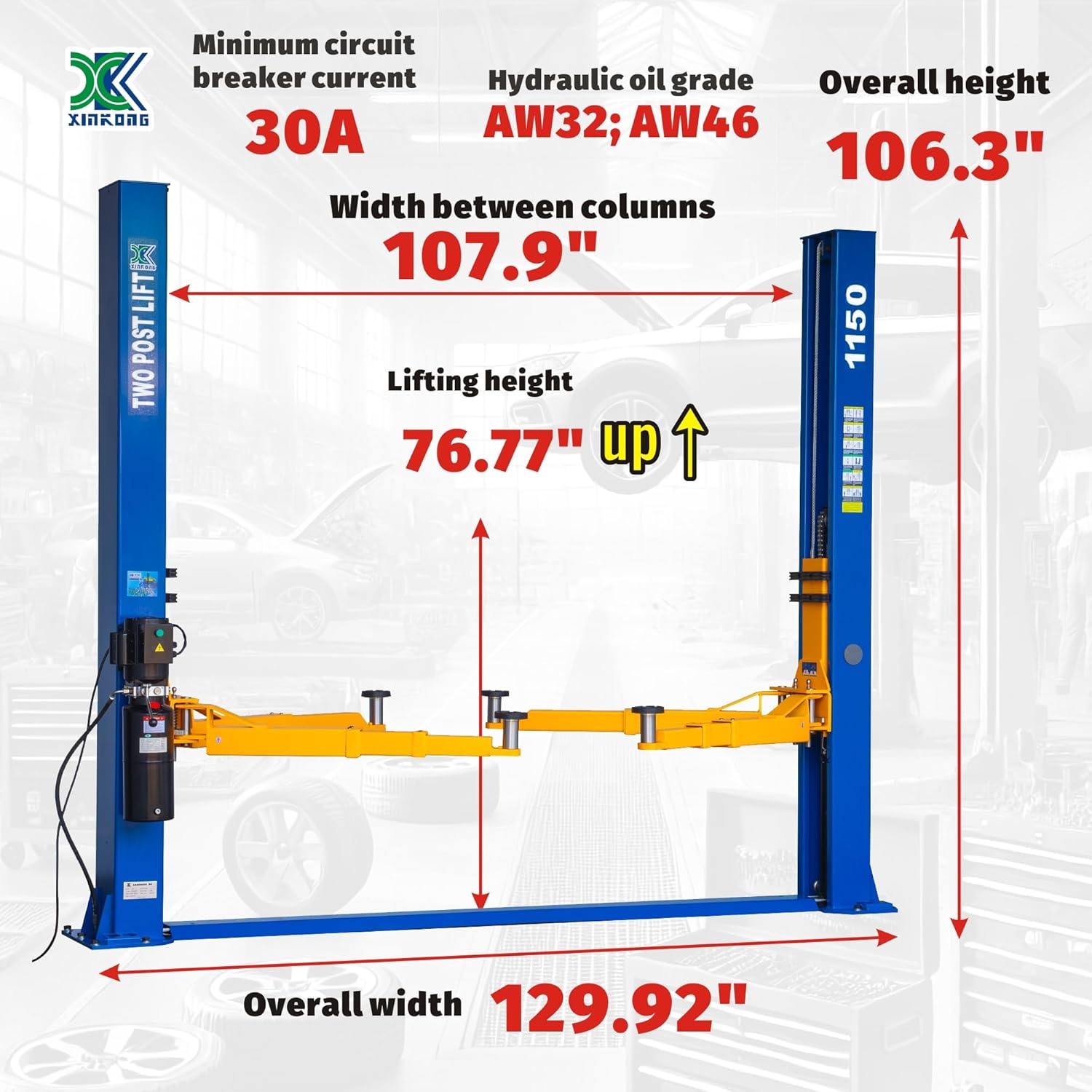 buy XK auto lift 11500 lbs,XK auto lift 11500 lbs pros cons,two post truck hoist worth buying,best car lift for home garage,XK-1150 vs competitors,should I buy XK auto lift unboxing and complete package contents