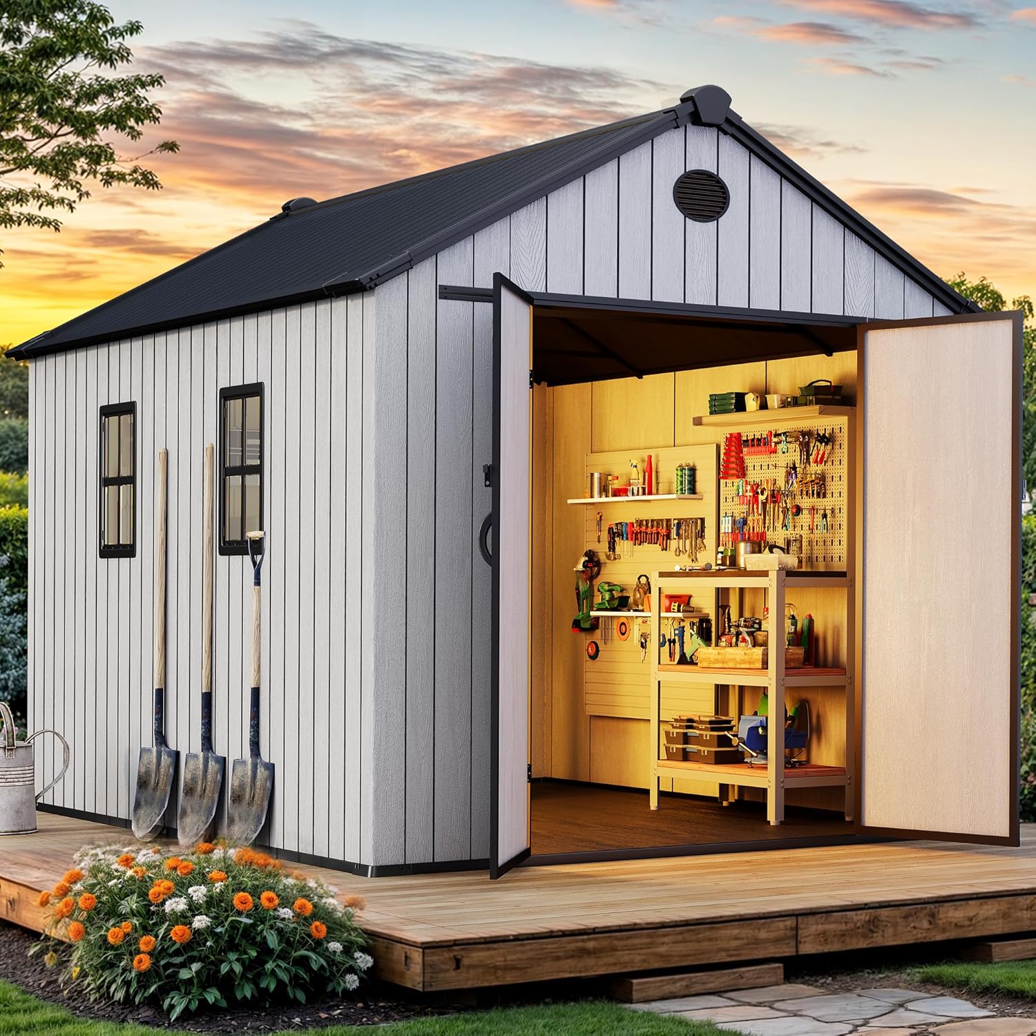 buy YITAHOME storage shed,should I buy YITAHOME storage shed,YITAHOME storage shed pros cons,YITAHOME storage shed vs competitors,YITAHOME storage shed worth buying,best resin storage shed for car unboxing and complete package contents