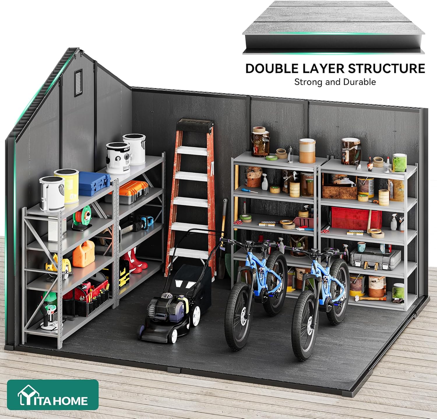 Step-by-step guide for buy YITAHOME storage shed,YITAHOME 8x10 shed honest,YITAHOME plastic shed worth buying,best large outdoor shed for bikes,YITAHOME vs Suncast shed,YITAHOME storage shed pros cons - complete tutorial