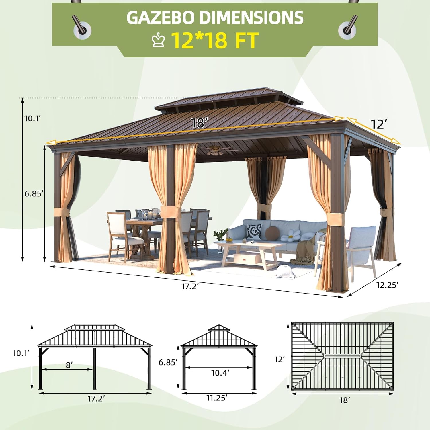 buy YOLENY hardtop gazebo,YOLENY gazebo pros cons,best hardtop gazebo for patio,YOLENY gazebo vs competitors,should I buy YOLENY gazebo,YOLENY gazebo worth buying unboxing and complete package contents