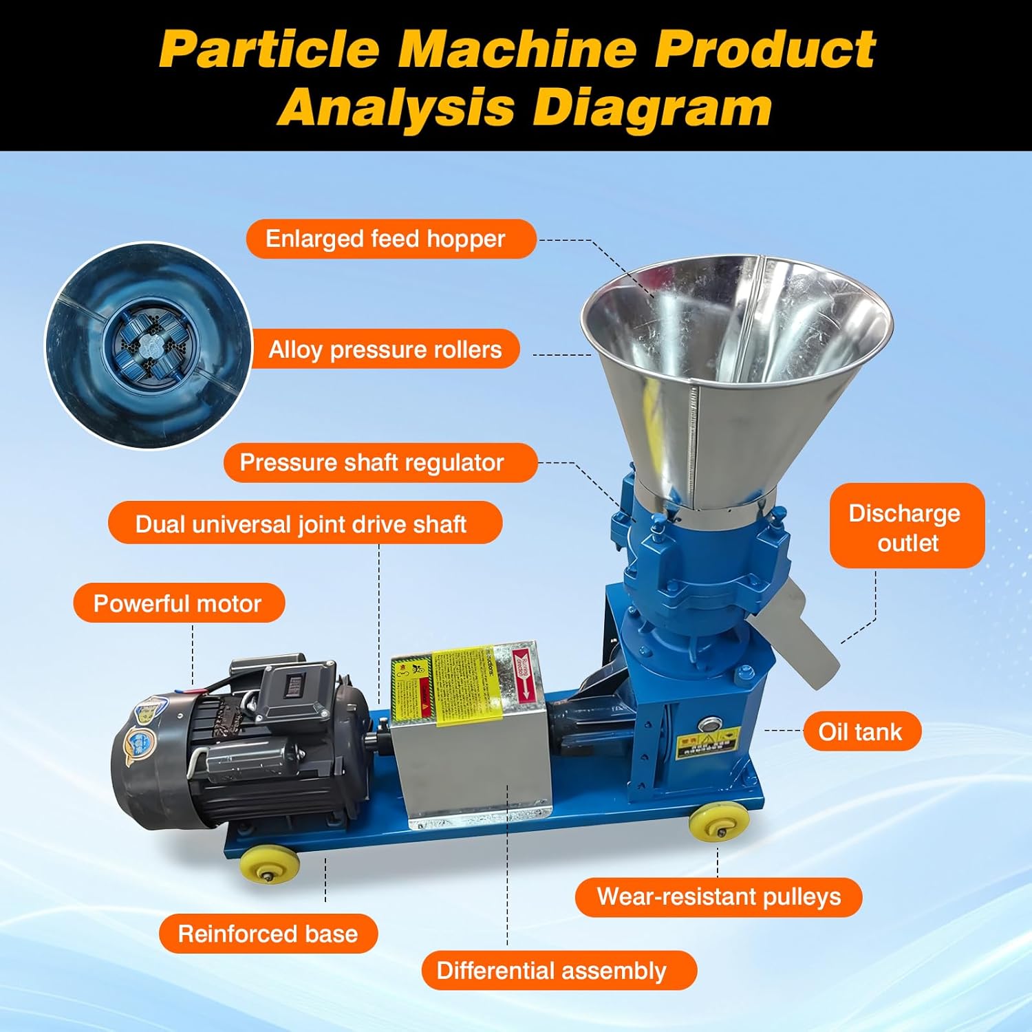 buy Yitrust chicken feed pellet mill,best feed pellet machine for poultry,Yitrust pellet mill pros cons,5.5KW feed pelletizer worth buying,chicken feed pellet mill vs alternatives,should I buy Yitrust pellet mill unboxing and complete package contents