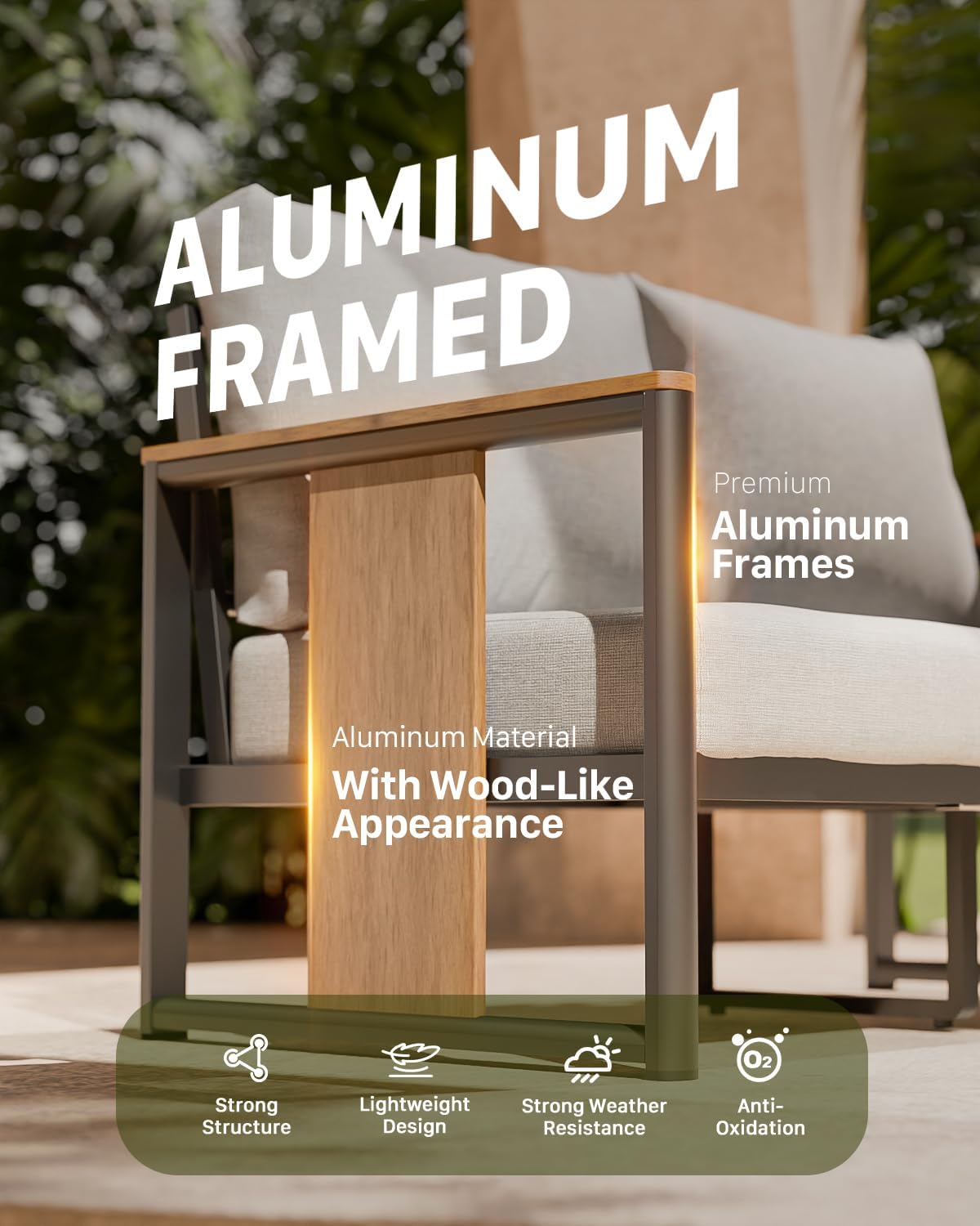 buy ZANDOR patio furniture set,ZANDOR aluminum patio set pros cons,best outdoor sectional sofa for backyard,ZANDOR vs other patio furniture sets,should I buy ZANDOR patio set,ZANDOR patio furniture worth it unboxing and complete package contents