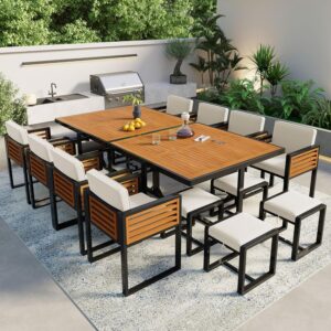 Image 1 of buy acacia wood patio dining set