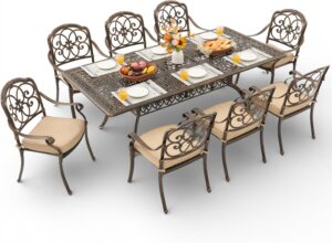 Image 1 of buy antique bronze outdoor dining set