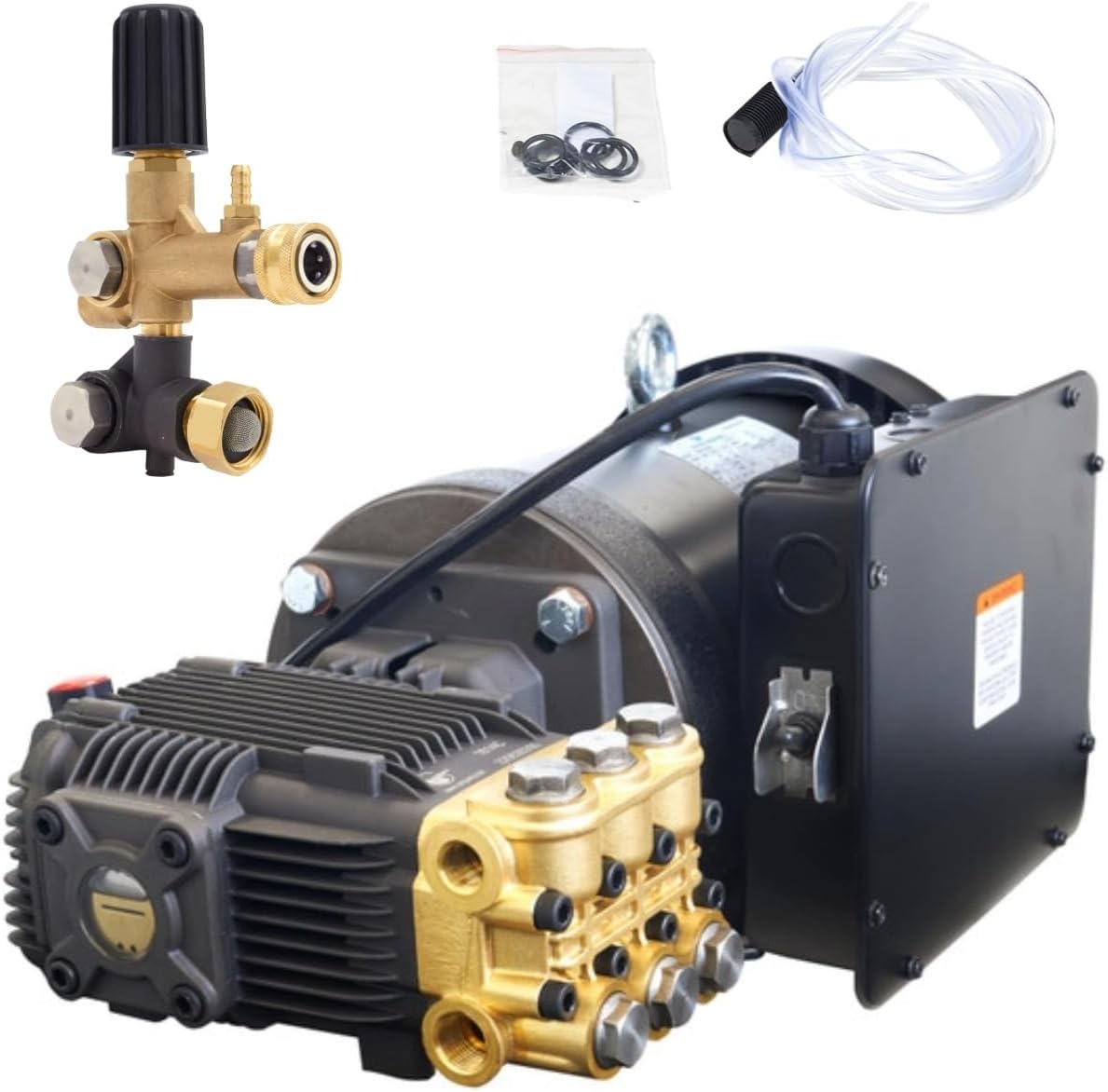 buy canpump 3000 psi pressure washer pump,3000 psi 3.5 gpm pump assembly worth buying,canpump triplex plunger pump pros cons,commercial pressure washer pump for fleet wash,best external unloader pressure washer pump,canpump vs bertolini pump comparison unboxing and complete package contents