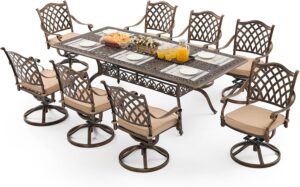 Image 1 of buy cast aluminum patio dining set