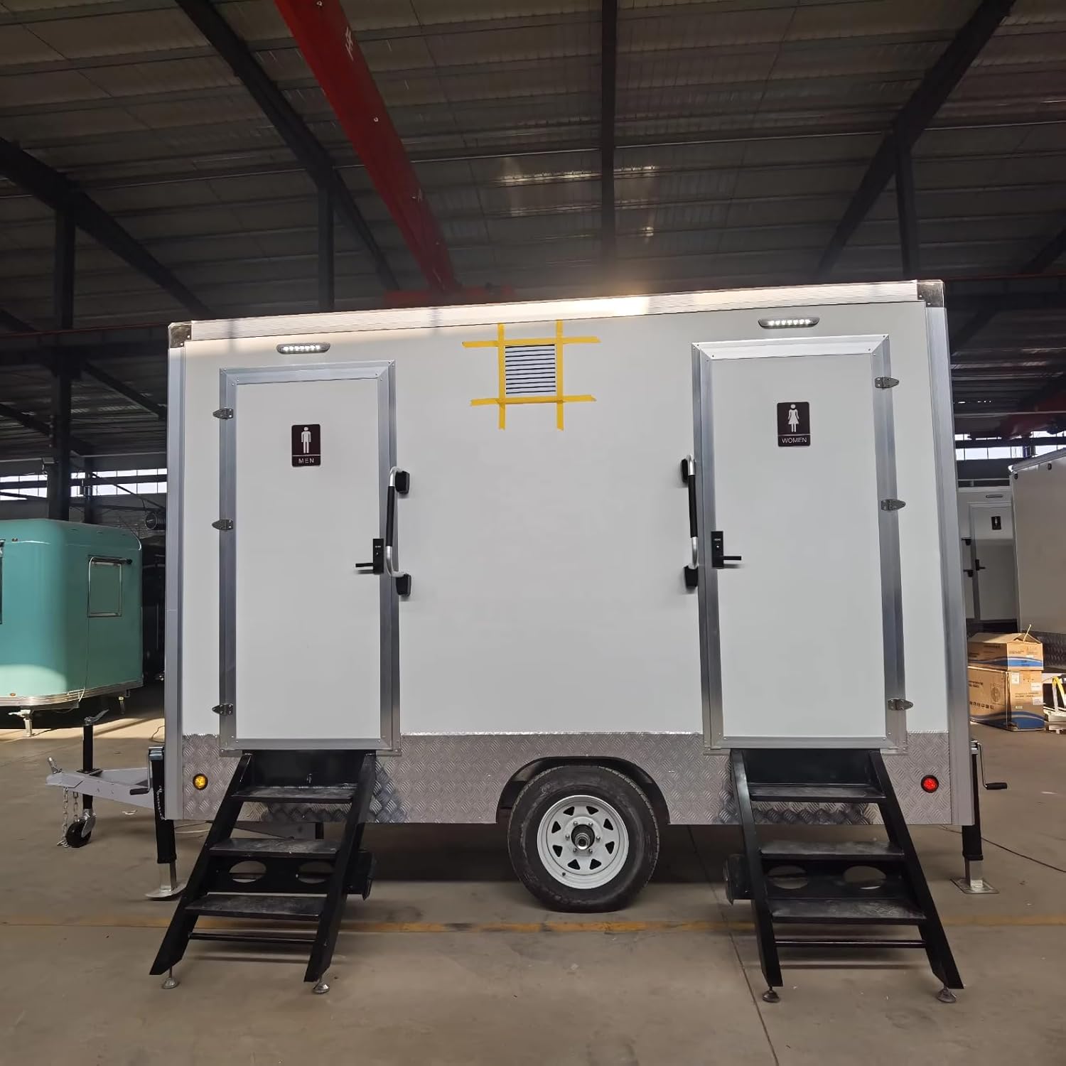buy commercial bathroom trailer,commercial bathroom trailer worth it,best portable restroom trailer for events,luxury bathroom trailer pros cons,should I buy a mobile toilet trailer,commercial restroom trailer vs alternatives unboxing and complete package contents