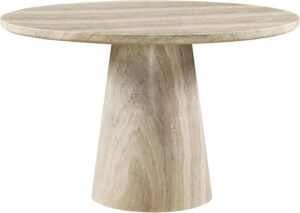 Image 1 of buy concrete travertine dining table