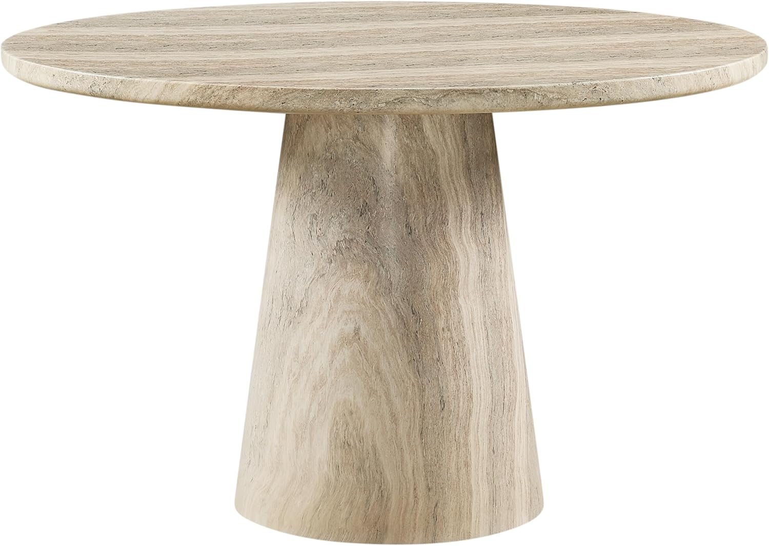 Image 1 of buy concrete travertine dining table