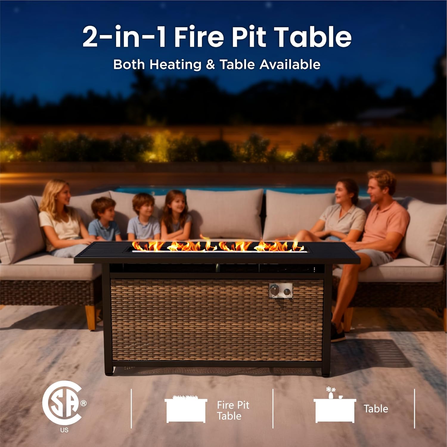 buy curved patio fire pit set,should I buy curved patio set,wicker outdoor sectional pros cons,best conversation seating for backyard,patio fire pit table worth buying,curved sofa set vs straight layout performance testing and real-world results