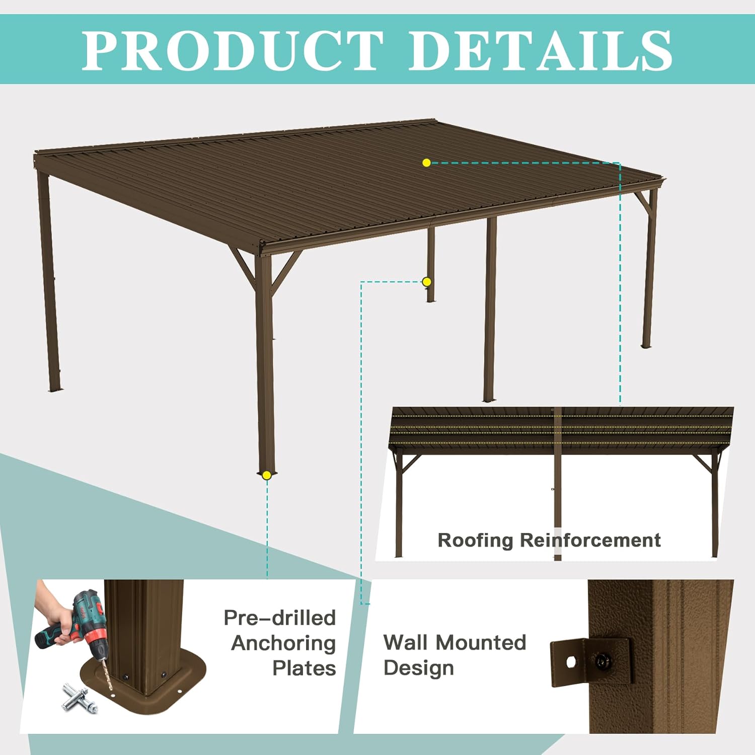 buy domi lean-to gazebo,domi lean-to gazebo pros cons,should I buy domi lean-to gazebo,best hardtop wall-mounted gazebo,domi gazebo worth buying,domi lean-to vs other gazebos performance testing and real-world results
