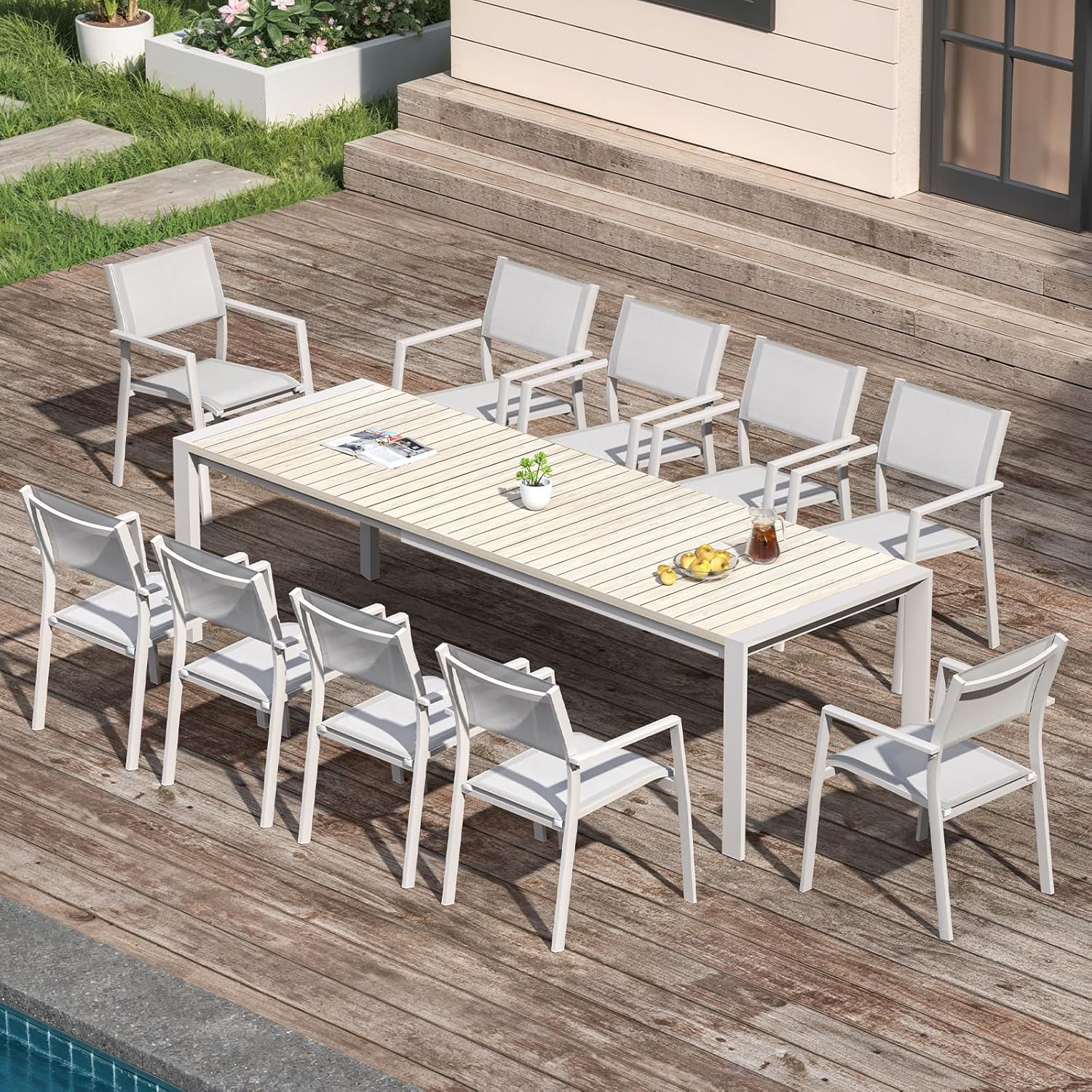 Image 1 of buy expandable patio dining set