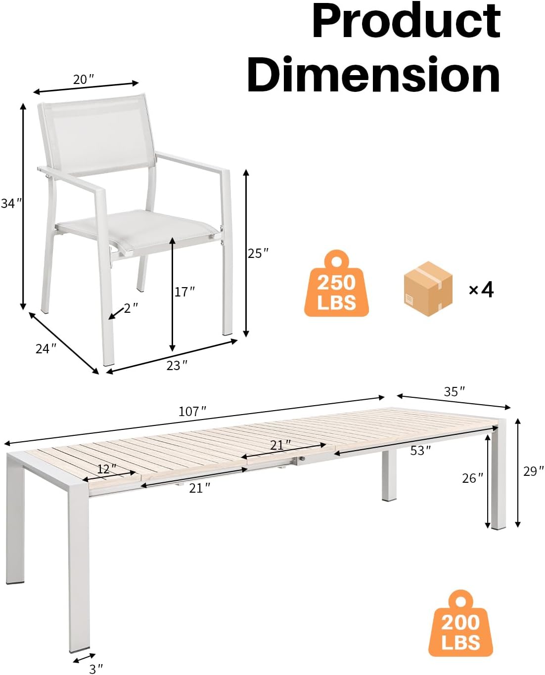 buy expandable patio dining set,should I buy expandable patio dining set,best outdoor dining set for large family,aluminum patio dining set pros cons,expandable patio table vs fixed,SEEHILL outdoor dining set worth buying unboxing and complete package contents