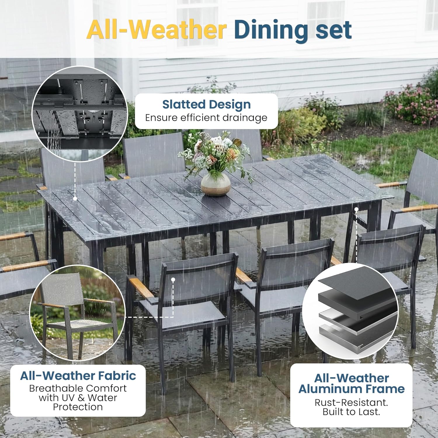 Step-by-step guide for buy extensible patio dining set,should I buy extensible patio dining set,extensible patio dining set pros cons,best folding patio furniture,all-weather outdoor dining set worth buying,extensible table patio set vs standard - complete tutorial
