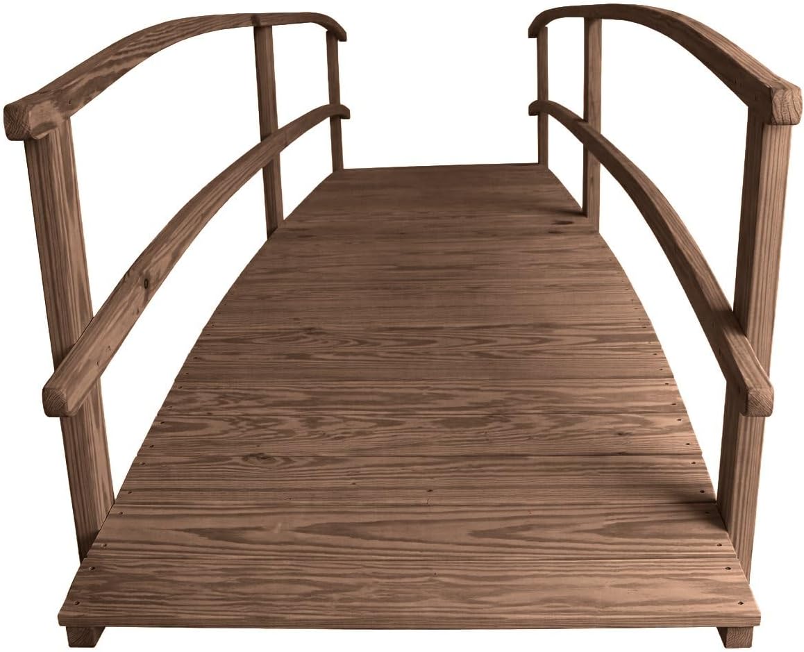 buy garden bridge with rails,wooden garden footbridge for pond,amish made bridge pros cons,decorative bridge for landscaping,should I buy a garden bridge,best bridge for koi pond performance testing and real-world results