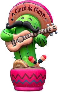 Image 1 of buy giant inflatable cactus for Cinco de Mayo