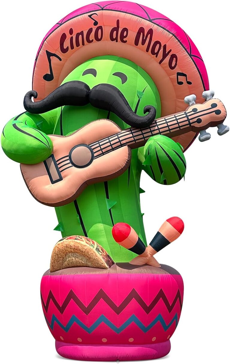 Image 1 of buy giant inflatable cactus for Cinco de Mayo